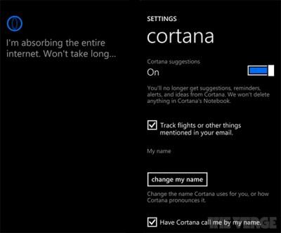 Microsoft-Cortana-Settings