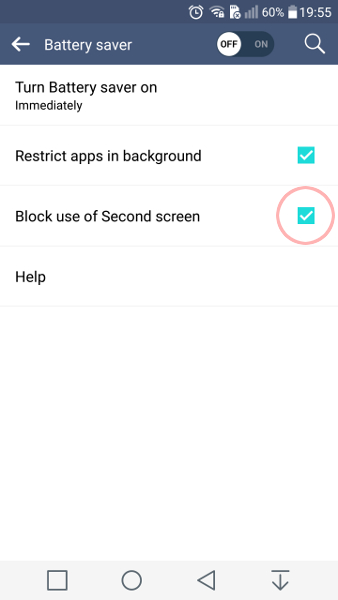 Block-use-of-second-screen
